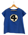 Vintage 80s Fantastic Four Marvel Comics Cropped Tee