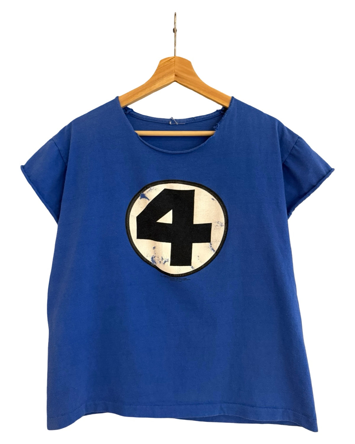Vintage 80s Fantastic Four Marvel Comics Cropped Tee