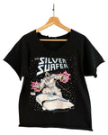 Vintage 1991 The Silver Surfer Marvel Comics Chopped Tee