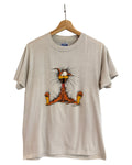 Vintage 80s Bill The Cat Bloom County Comics Tee