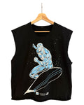 Vintage 1994 The Silver Surfer Marvel Comic Images Chopped Tee