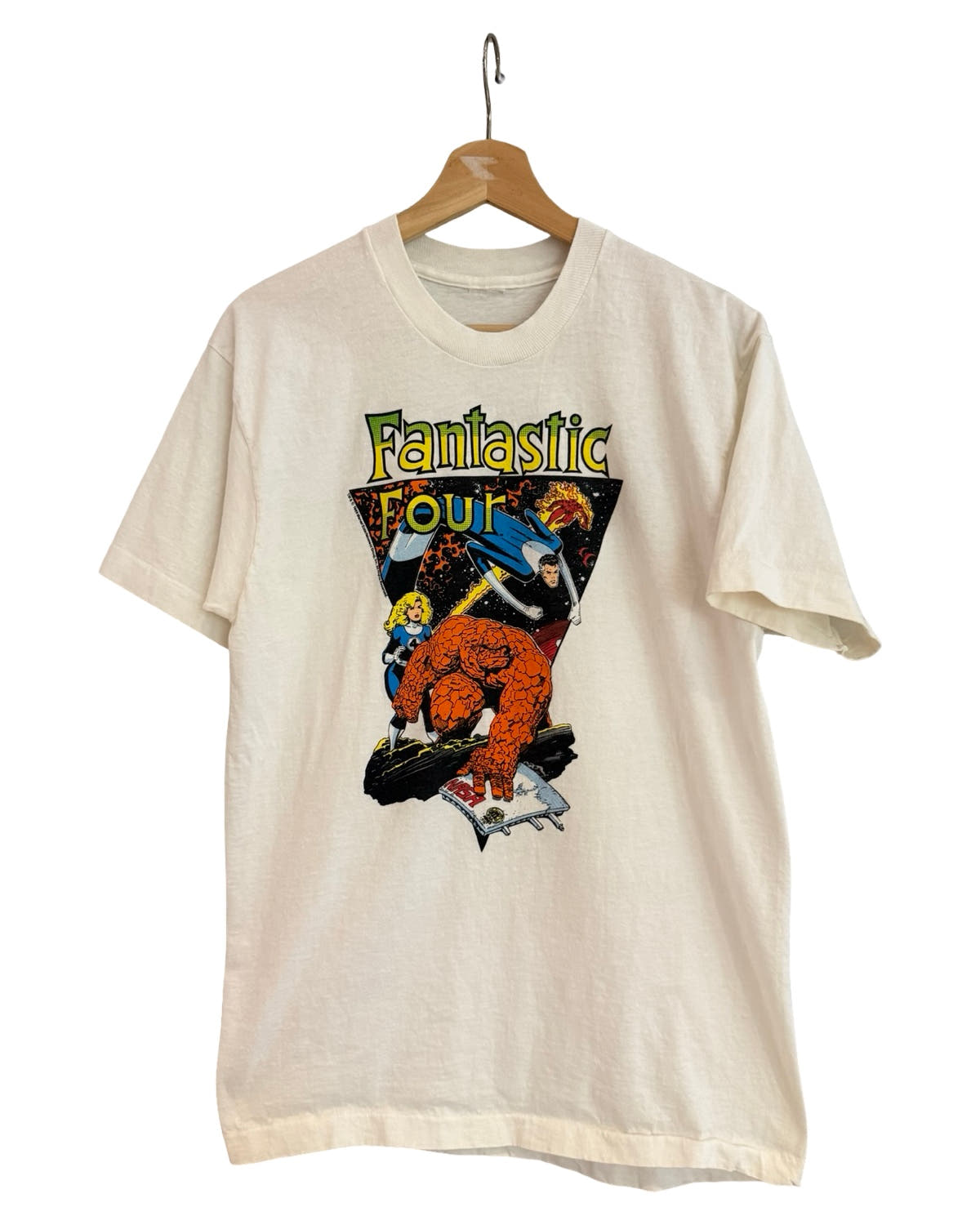 Vintage 1989 The Fantastic Four Marvel Comics Promo Tee