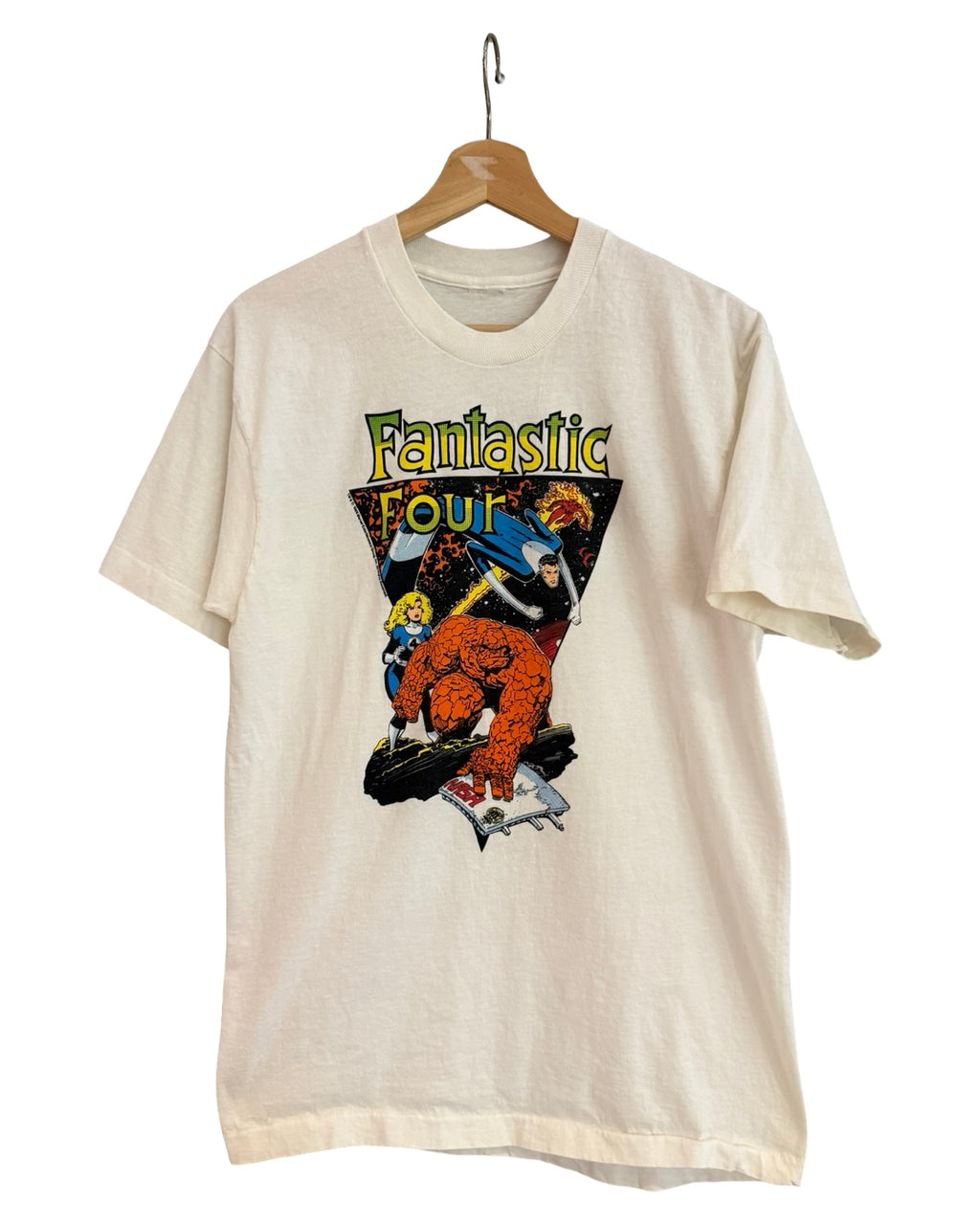 Vintage 1989 The Fantastic Four Marvel Comics Promo Tee