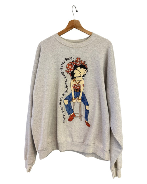 Vintage 90s Betty Boop Bandana Cartoon Crewneck