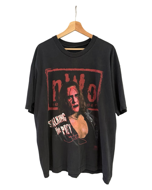 Vintage 1998 NWO WCW Sting Stalking The Prey Wrestling Tee