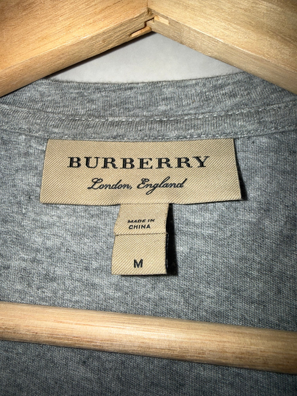 Burberry Embroidered Crest Vintage Logo Tee