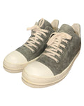 Rick Owens DRKSHDW Sage Milk Suede Low Sneakers Size 43 / 10