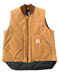 Vintage 90s Carhartt Tan Workwear Vest