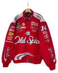 Vintage NASCAR Old Spice Jeff Hamilton Racing Jacket