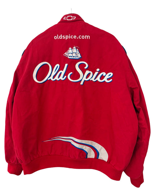 Vintage NASCAR Old Spice Jeff Hamilton Racing Jacket