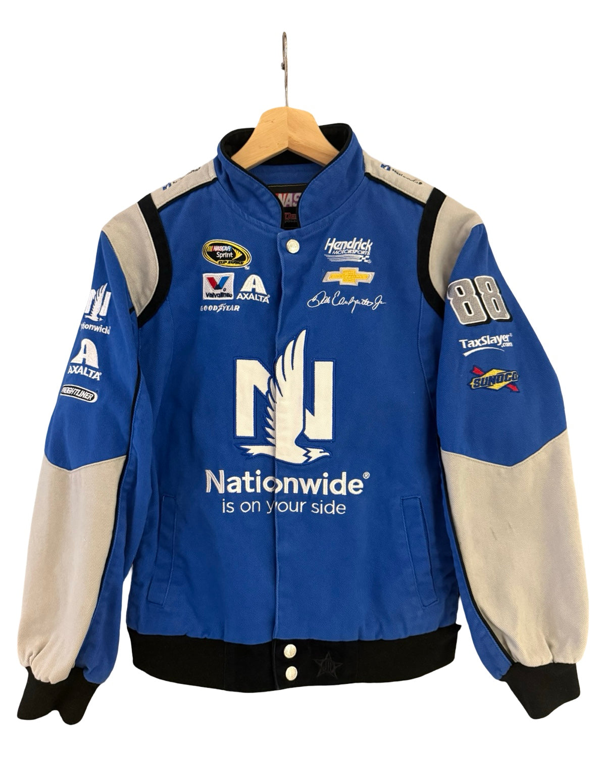 Vintage NASCAR Jeff Hamilton Nationwide Kids Racing Jacket