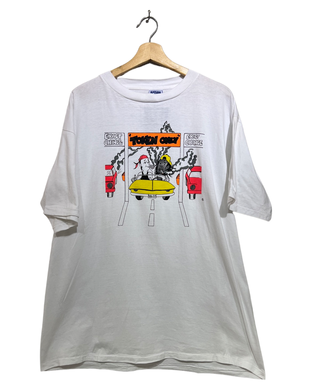 Rare Vintage DS 1994 Woodstock Token Only Toll Tee KIF Vintage