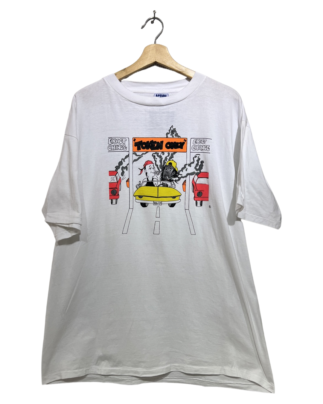 Rare Vintage DS 1994 Woodstock Token Only Toll Tee KIF Vintage