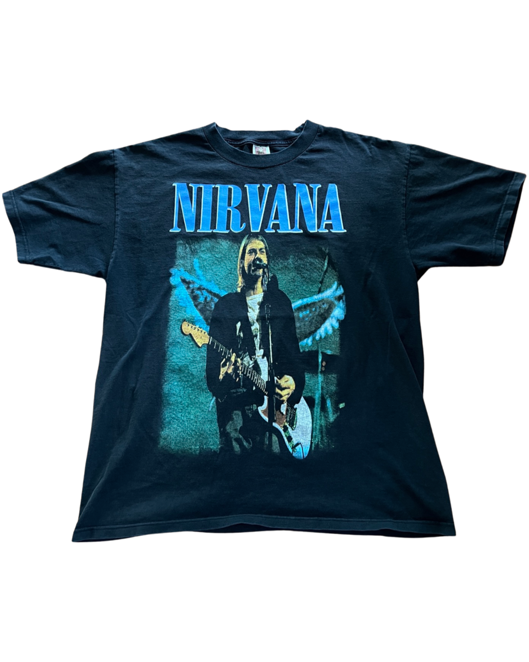 Vintage 1994 Nirvana Kurt Cobain Memorial Setlist Tee KIF Vintage