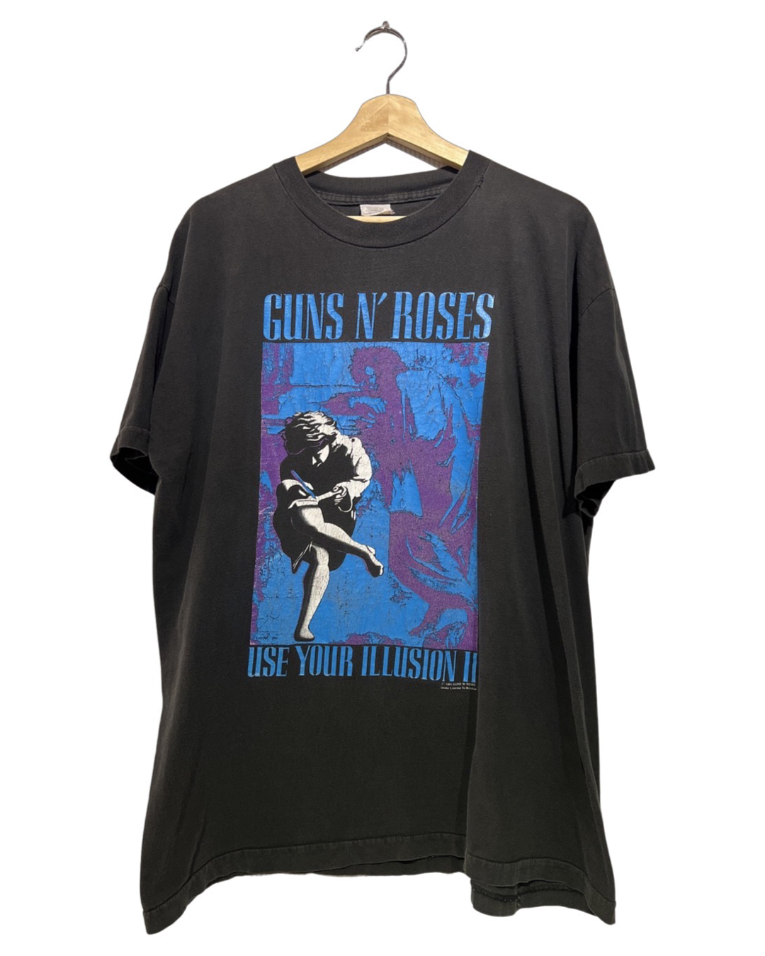 Vintage 1992 Guns N Roses Use Your Illusion Tour Tee KIF Vintage