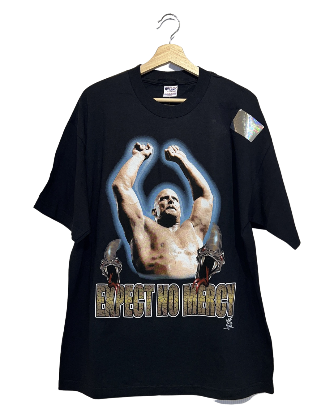 Vintage 1998 DS Stone Cold Steve Austin Expect No Mercy Tee KIF Vintage