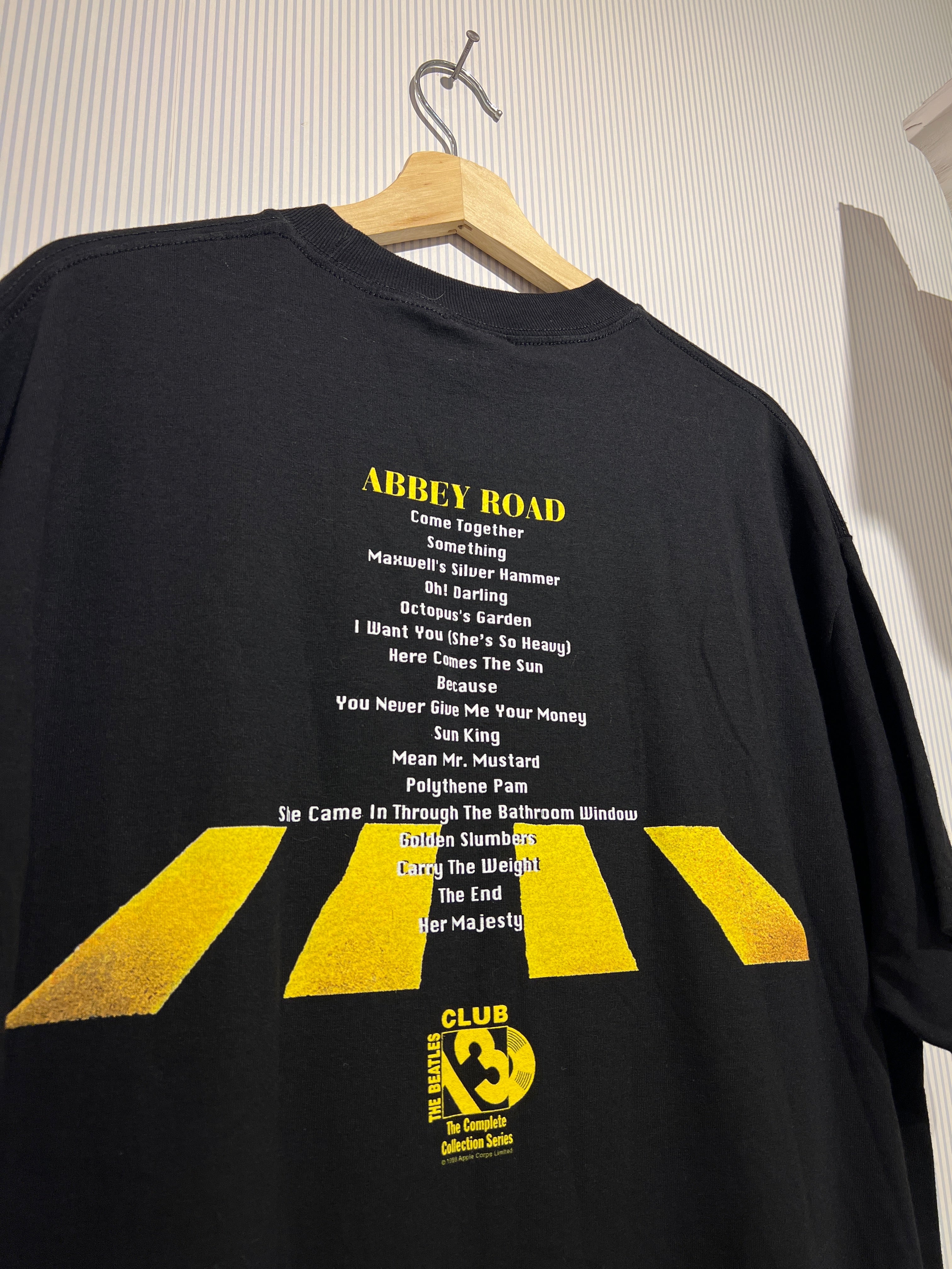 Vintage 1996 The Beatles Abbey Road Club Promo Tee KIF Vintage