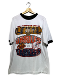 Vintage Rare 1996 Yankees vs Orioles Ringer Tee KIF Vintage