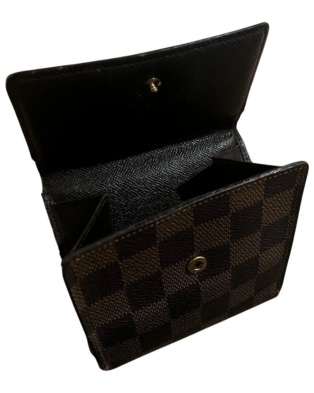 Vintage 90s Louis Vuitton Damier Tri-Fold Wallet KIF Vintage