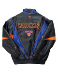 Vintage 90s Deadstock New York Knicks Pro Player Leather Jacket KIF Vintage