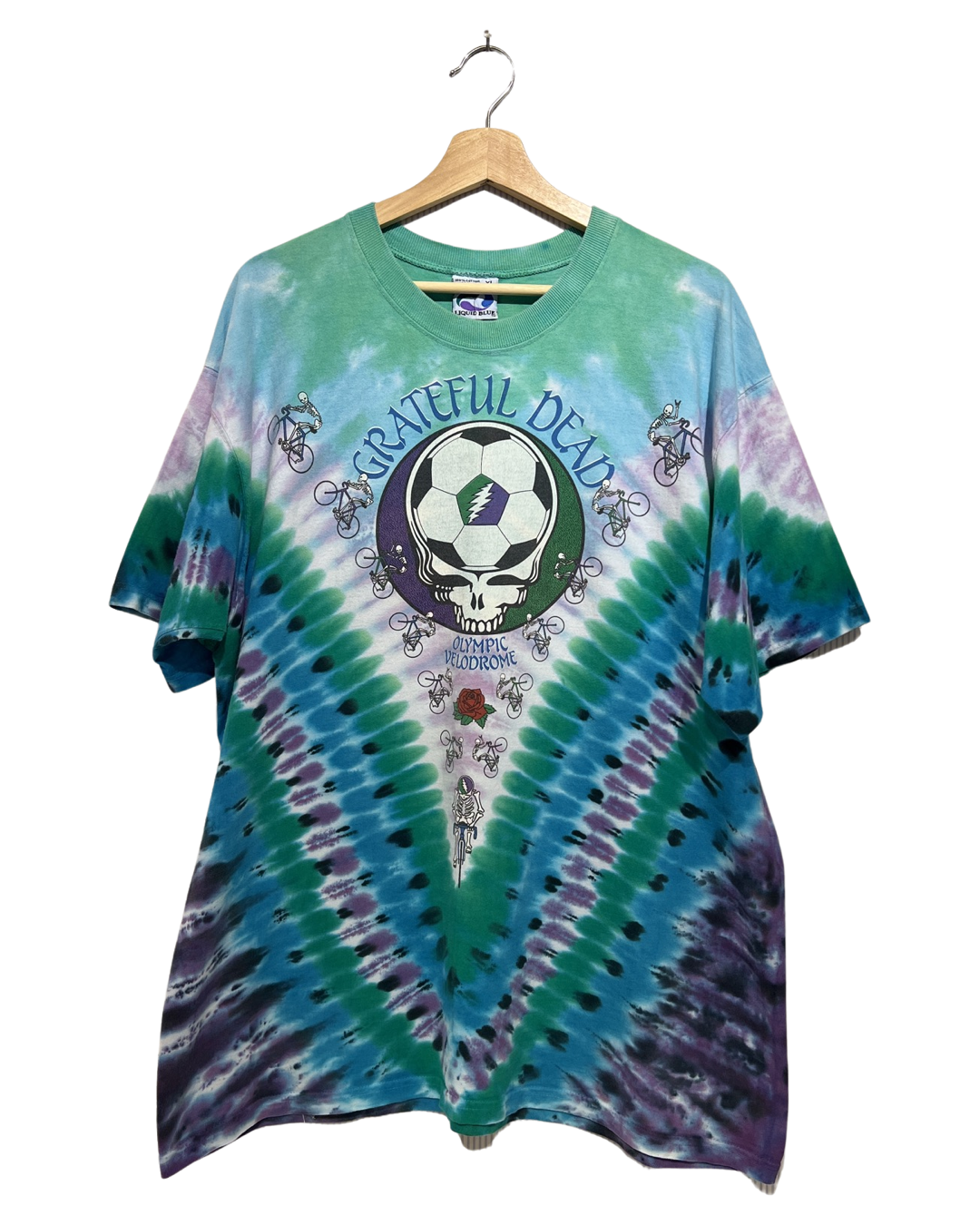 Vintage 1990 Grateful Dead Olympic Velodrome Tee KIF Vintage