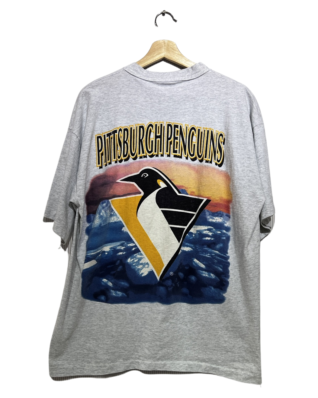 Vintage 90s Pittsburgh Penguins Double Sided Tee KIF Vintage