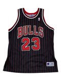 Vintage Rare 90s Michael Jordan Chicago Bulls Pinstripe Champion Jersey KIF Vintage