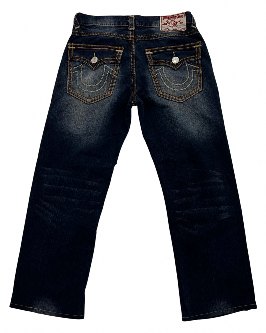 36 x 30 y2k Deadstock True Religion Ricky Made in USA Jeans KIF Vintage