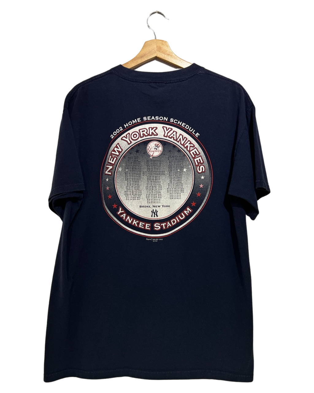 Vintage 2002 New York Yankees Dates Tee KIF Vintage