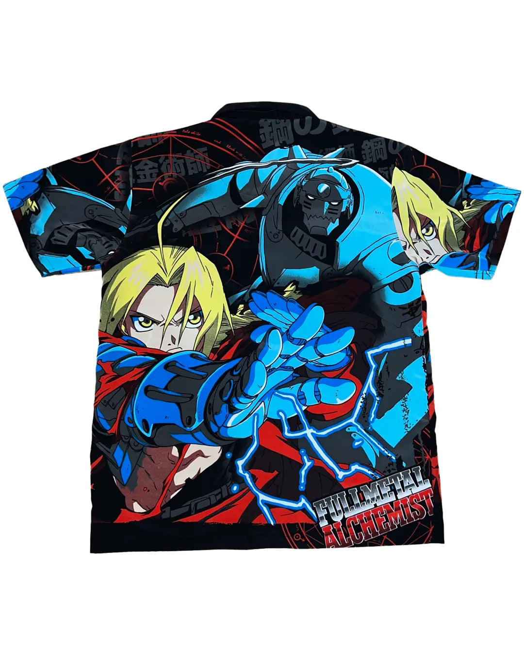 Vintage 2003 Fullmetal Alchemist All Over Print Shirt KIF Vintage