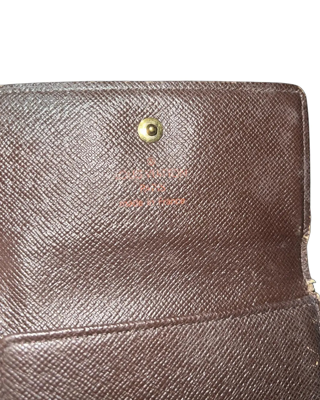Vintage 90s Louis Vuitton Damier Tri-Fold Wallet KIF Vintage
