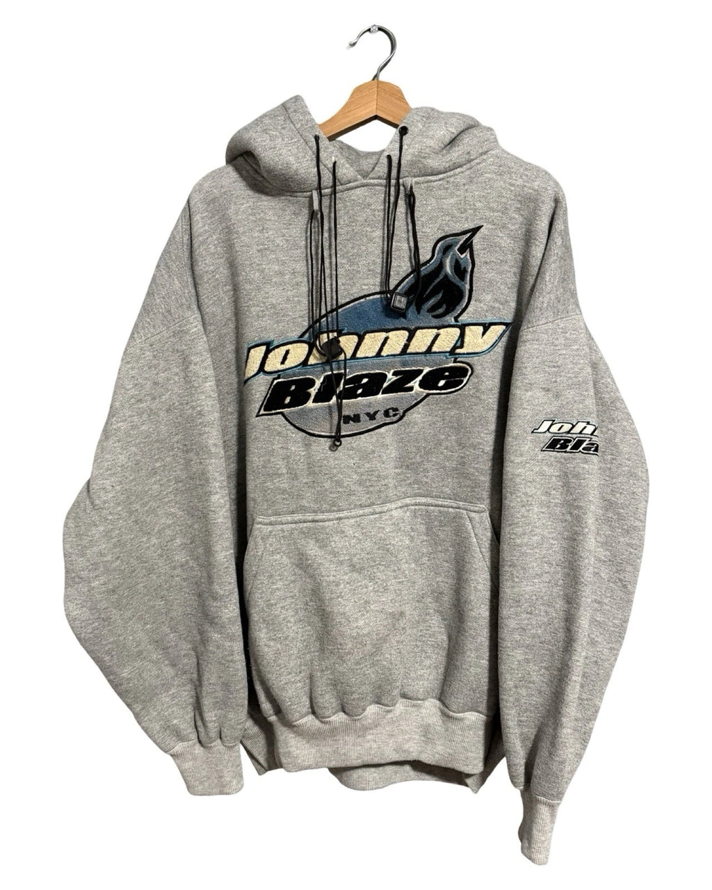 Vintage 90s Johnny Blaze Oversized Hip Hop Hoodie KIF Vintage
