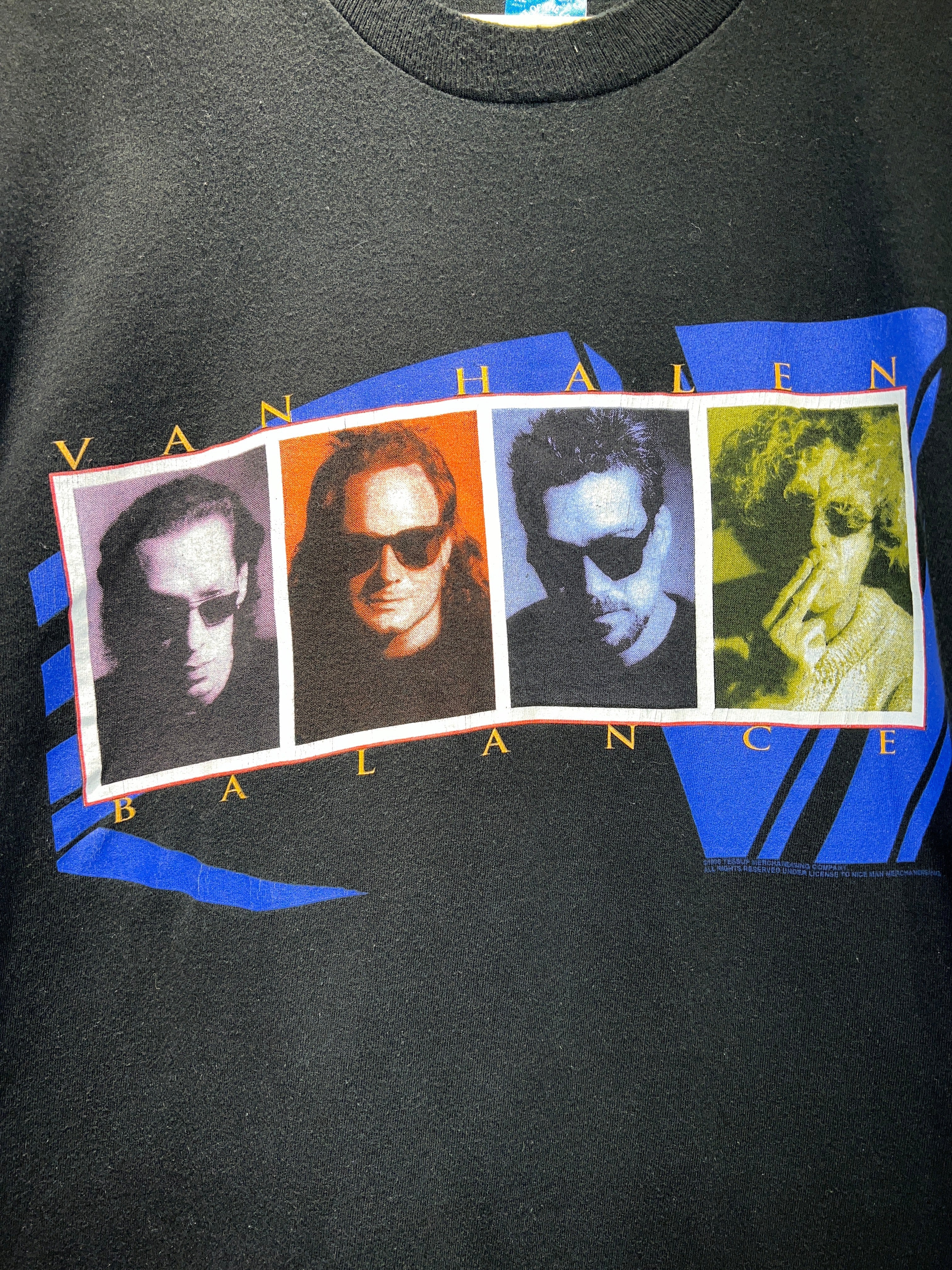 Vintage 1995 Van Halen Balance Tour Tee KIF Vintage