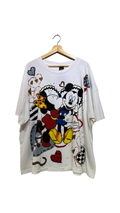 Vintage 90s Micky & Minnie Love Big Print Tee KIF Vintage