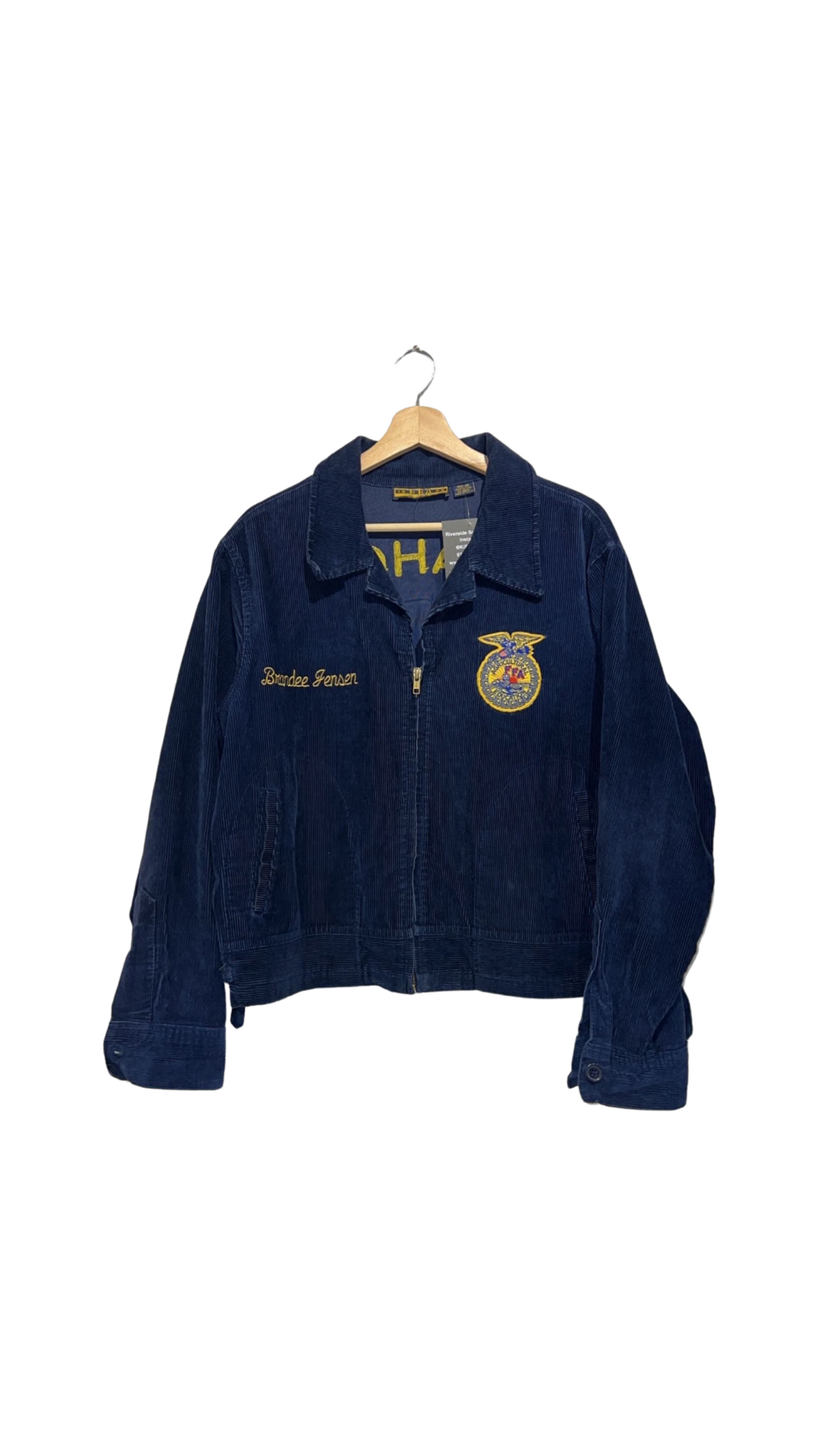 Vintage 70s Corduroy Agriculture Idaho Community Jacket KIF Vintage