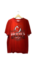 Vintage 90s New Jersey Devils Big Logo Tee KIF Vintage