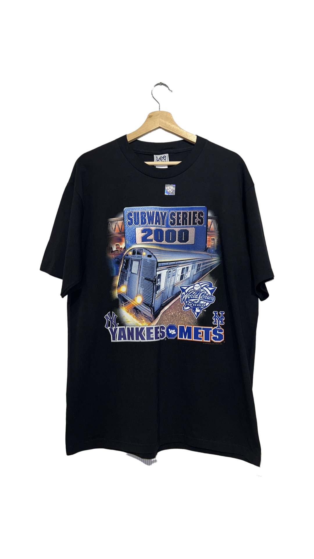 Vintage DS 2000 New York Yankees Mets Subway Series Tee KIF Vintage