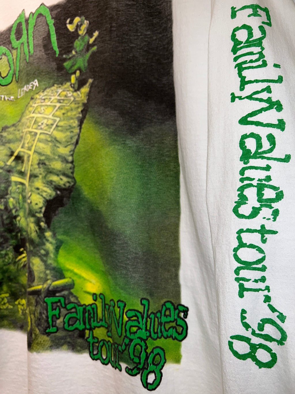Vintage 1998 Korn Family Values LS Tour Tee KIF Vintage