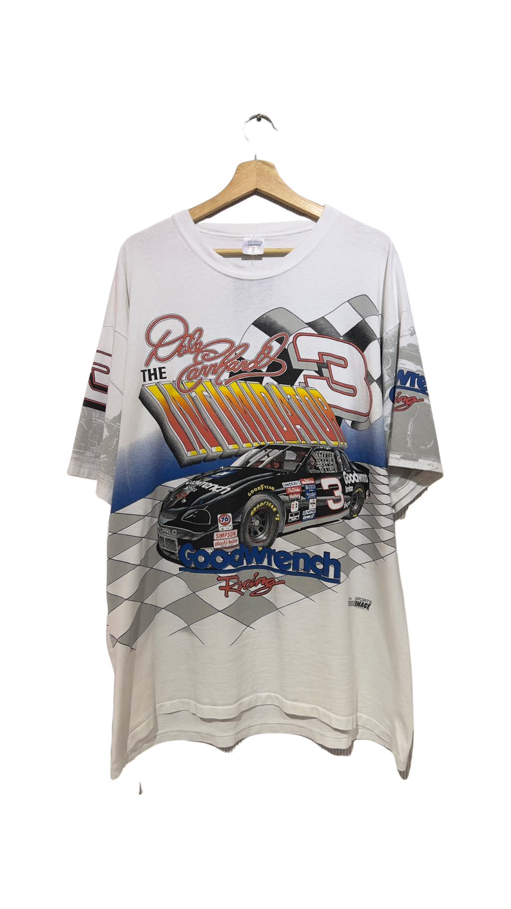 Vintage 90s Dale Earnhardt Sr The Intimidator Tee KIF Vintage