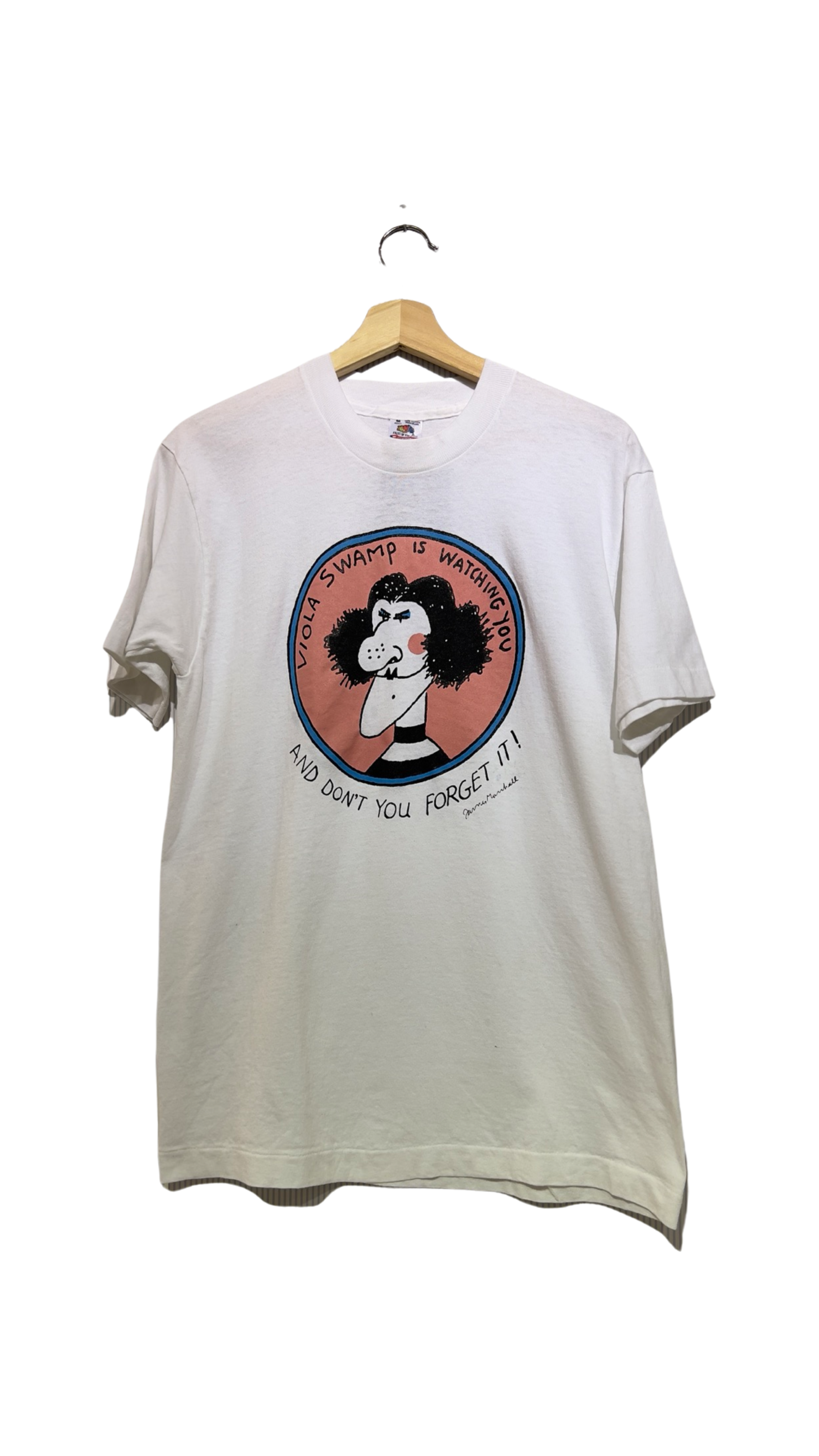 Vintage 80s Miss Viola Swamp Book Tee KIF Vintage