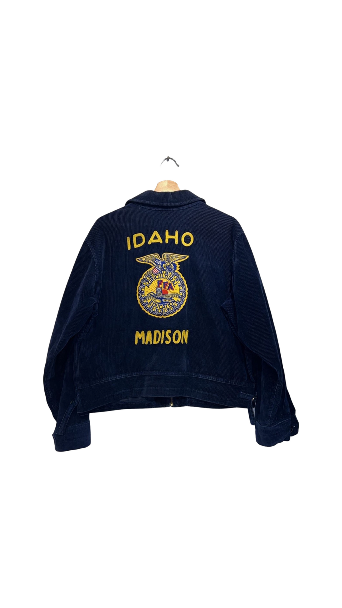 Vintage 70s Corduroy Agriculture Idaho Community Jacket KIF Vintage