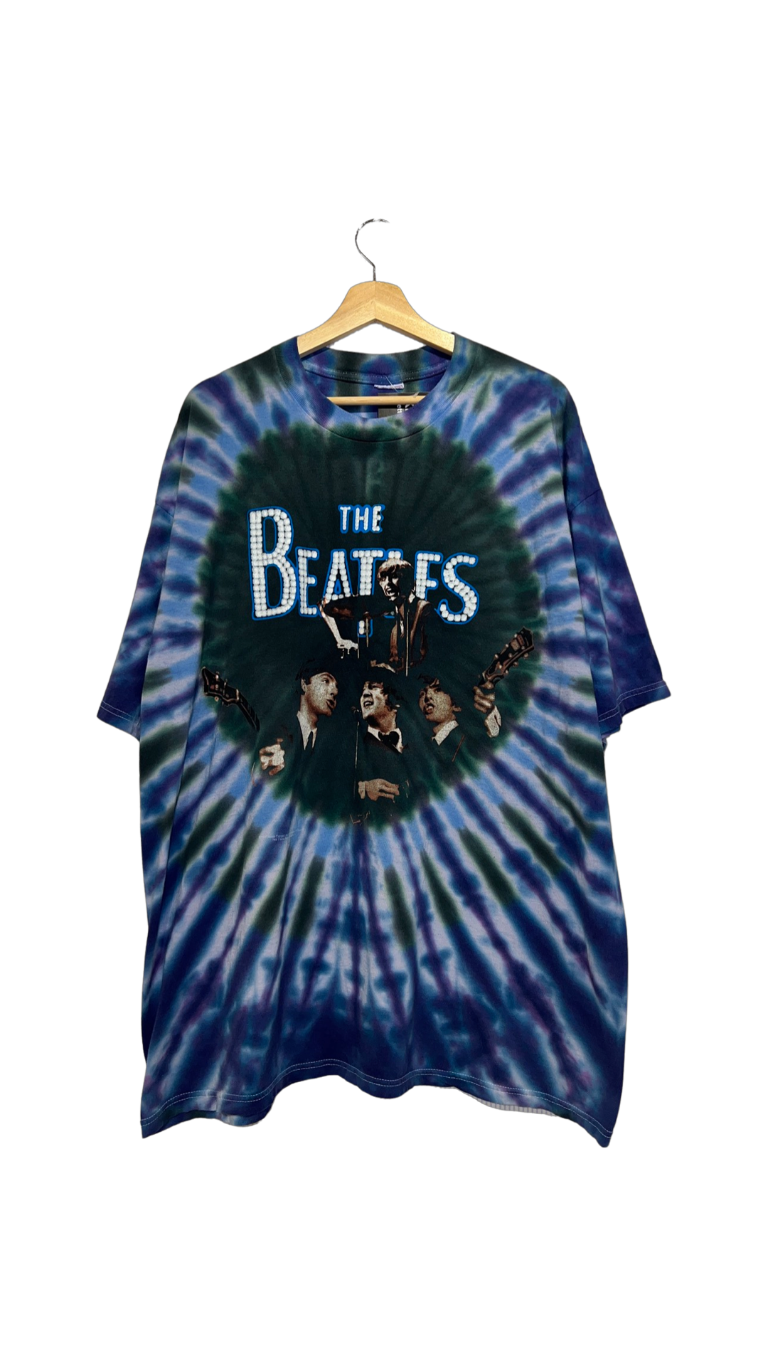 Vintage 1997 The Beatles Yeah Yeah Yeah! Tye Dye Tee KIF Vintage