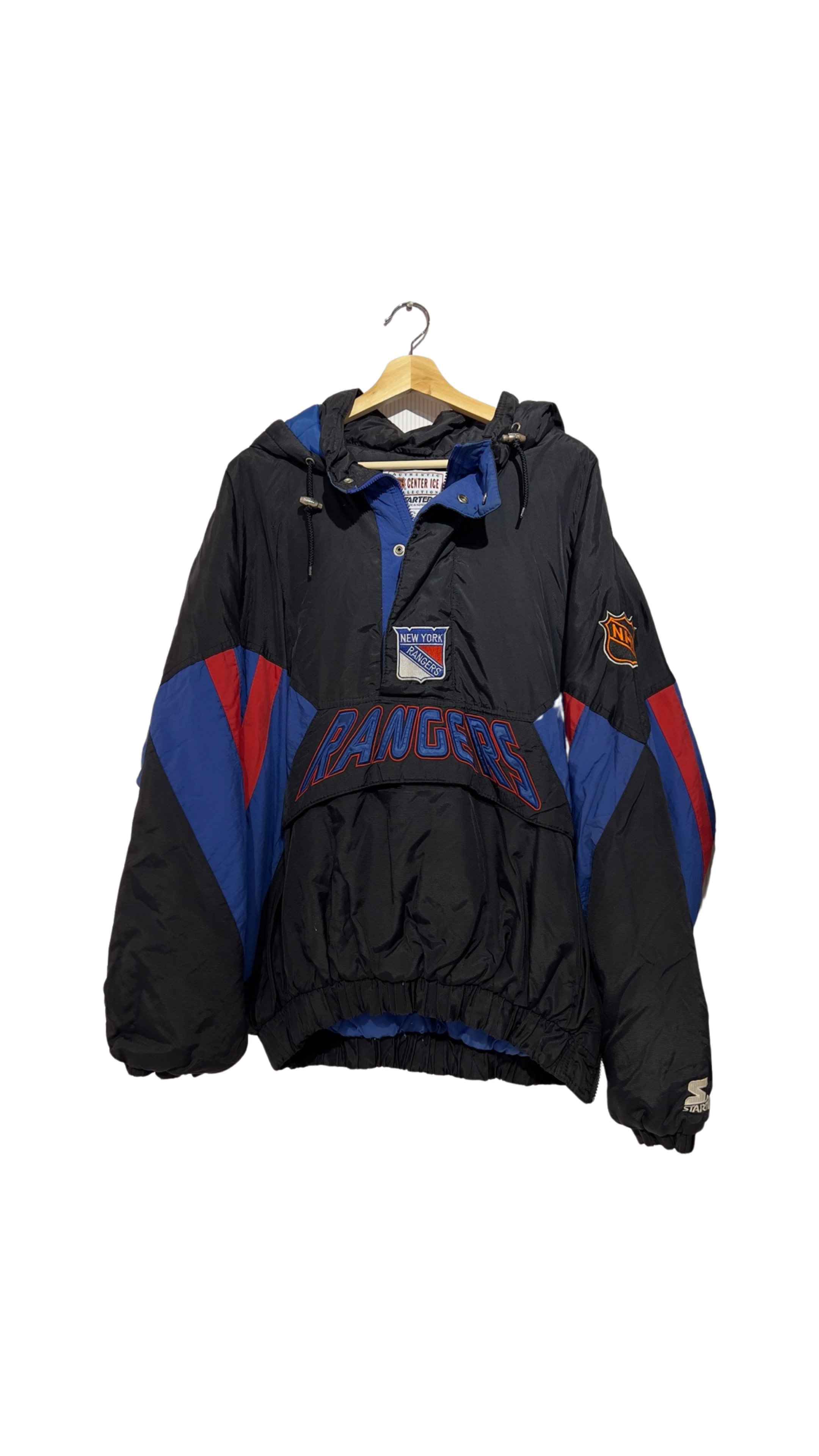 Vintage 90s New York Rangers Center Ice Starter Jacket KIF Vintage