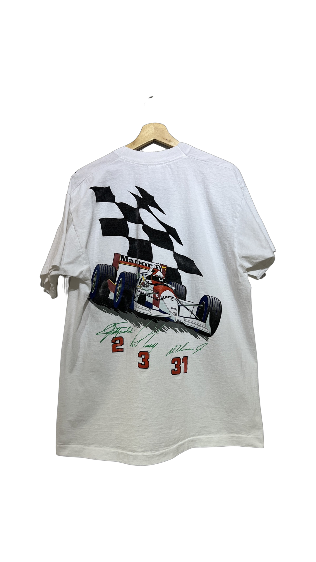 Vintage 90s Marlboro F1 Double Sided Tee KIF Vintage