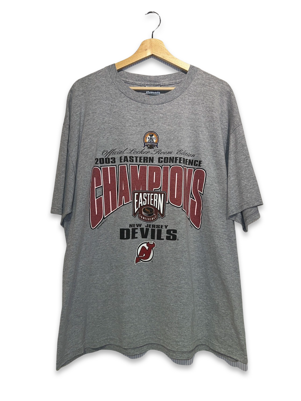 Vintage 2003 New Jersey Devils Championship Tee KIF Vintage