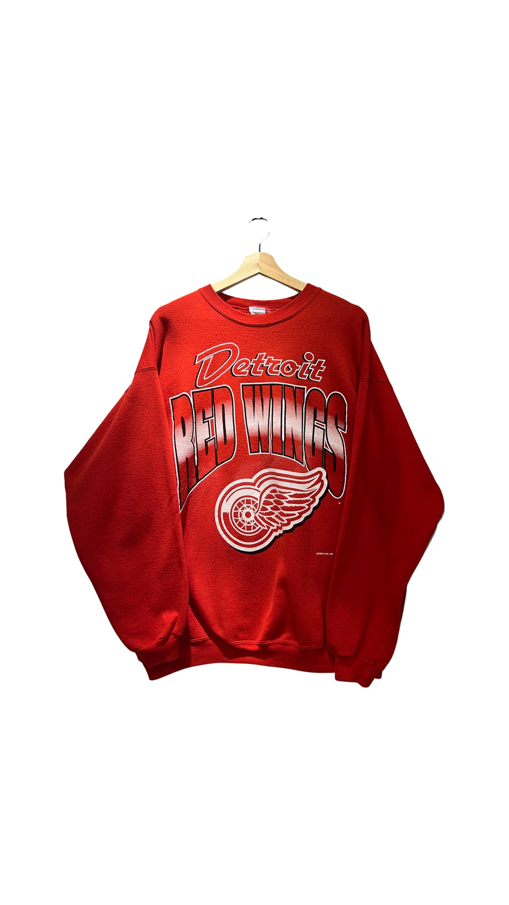 Vintage 90s Detroit Red Wings Crewneck KIF Vintage