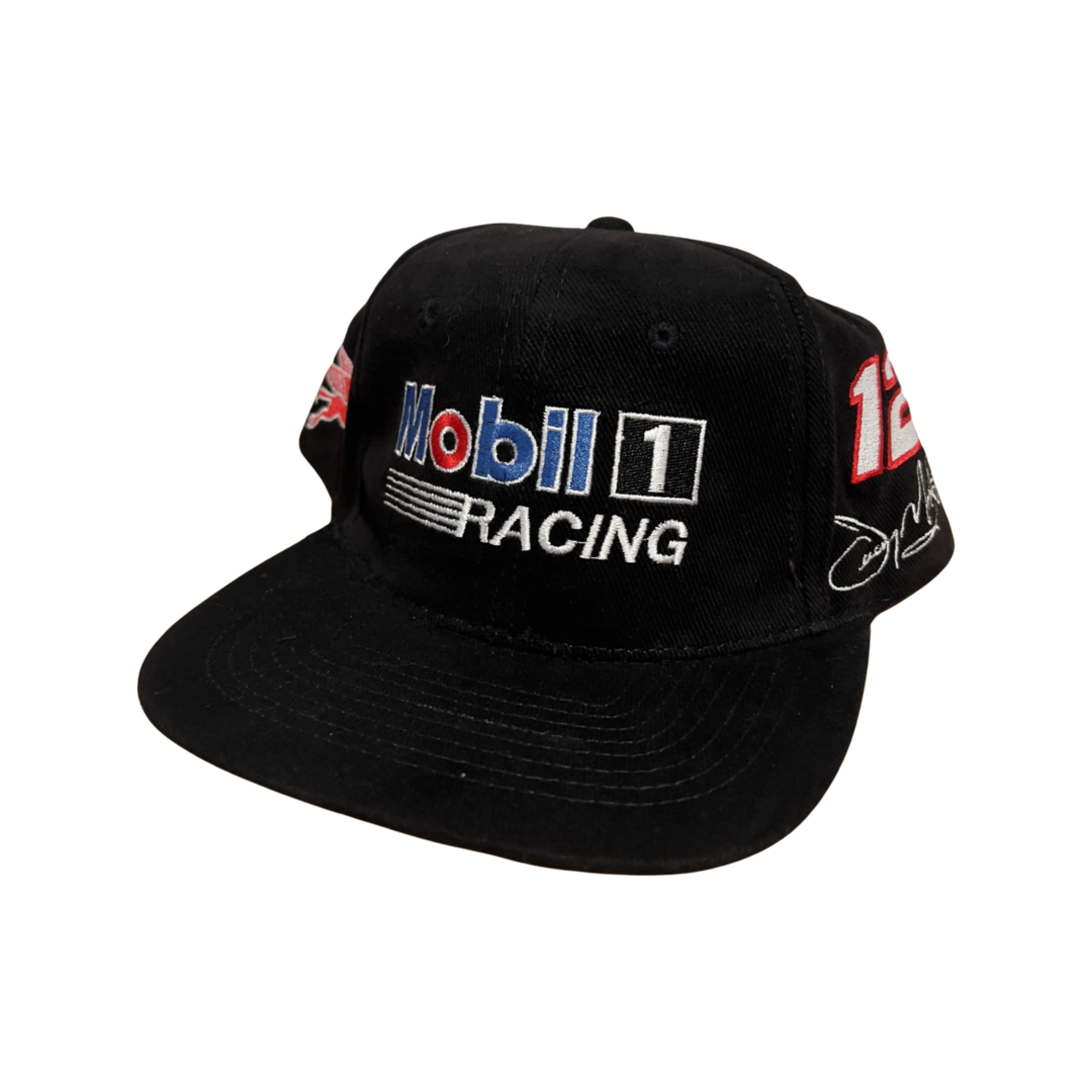 Vintage DS Nascar Mobil 1 Jeremy Mayfield SnapBack Hat KIF Vintage