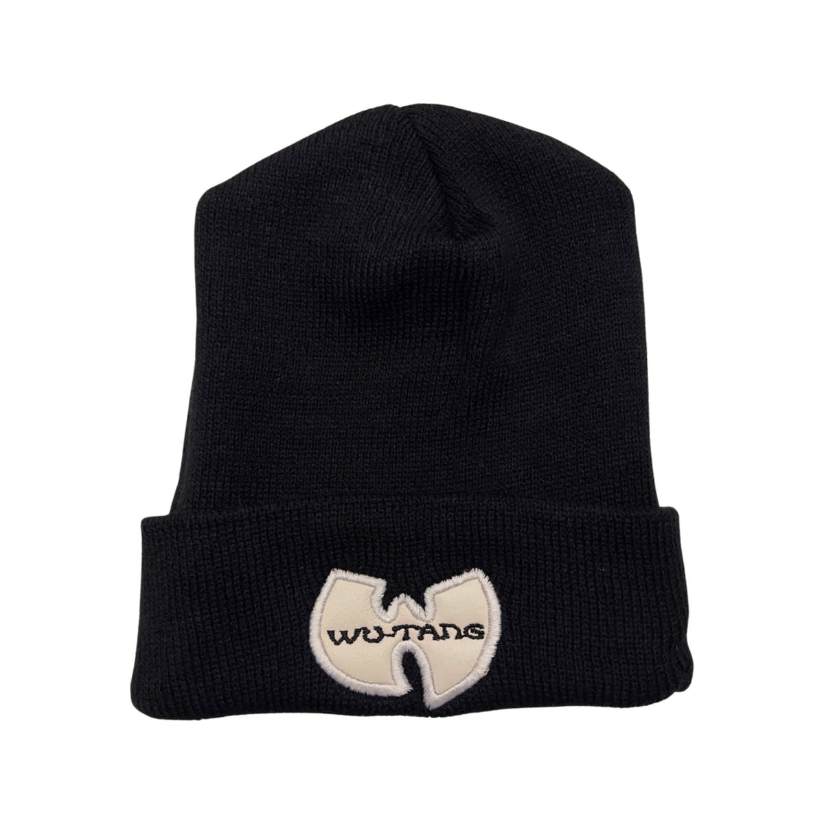 Vintage Deadstock 90s Wu-Tang Clan Leather Logo Beanie 3rdStrike