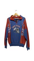 Vintage 80s New York Giants Quarter Zip Sweatshirt KIF Vintage