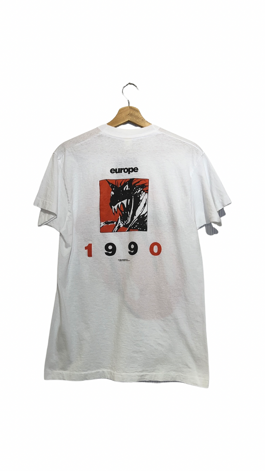 Vintage 1990 The Rolling Stones European World Tour Tee KIF Vintage
